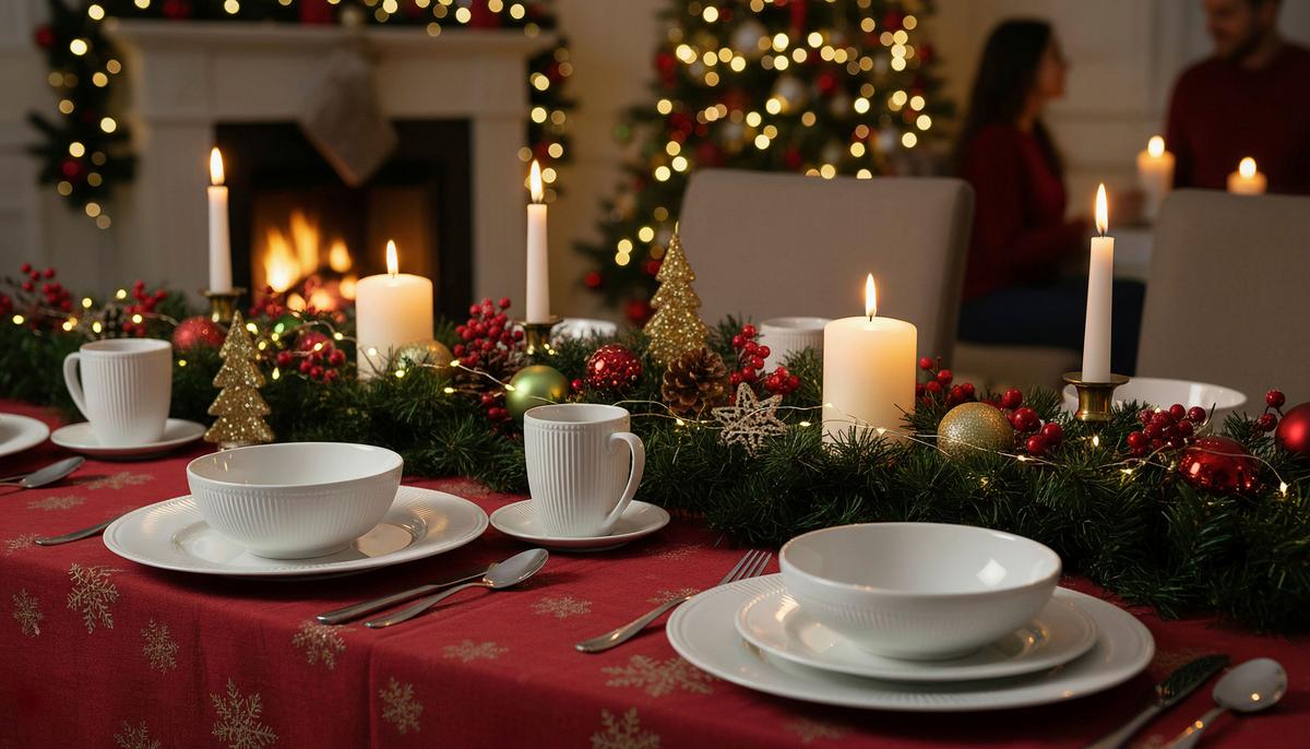 SERWIS OBIADOWO-ŚNIADANIOWY NELE - biały, Konventionell, ceramika - Landscape