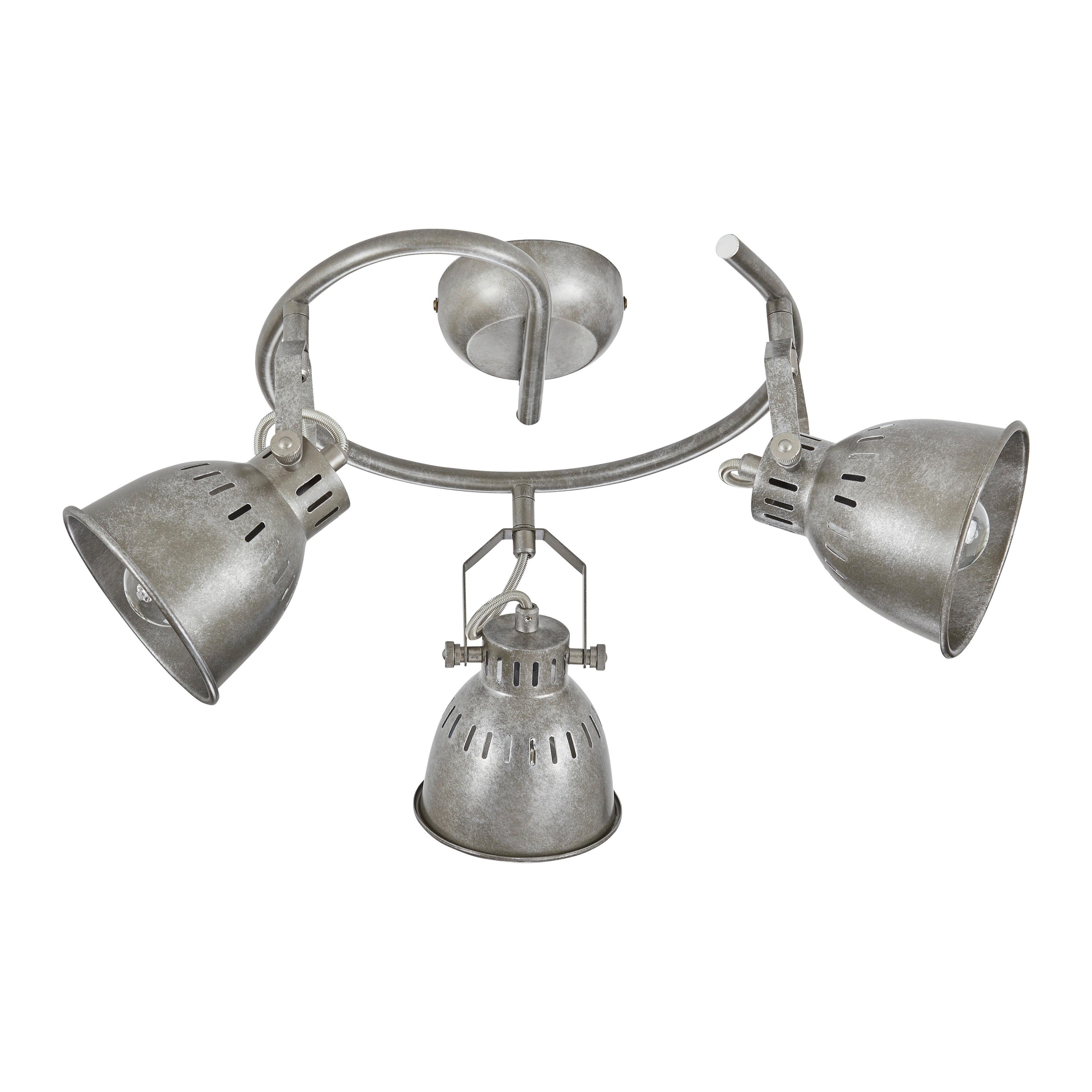 Strahler Ulf max. 40 Watt - Grau, Modern, Metall (50/21cm) - Premium Living