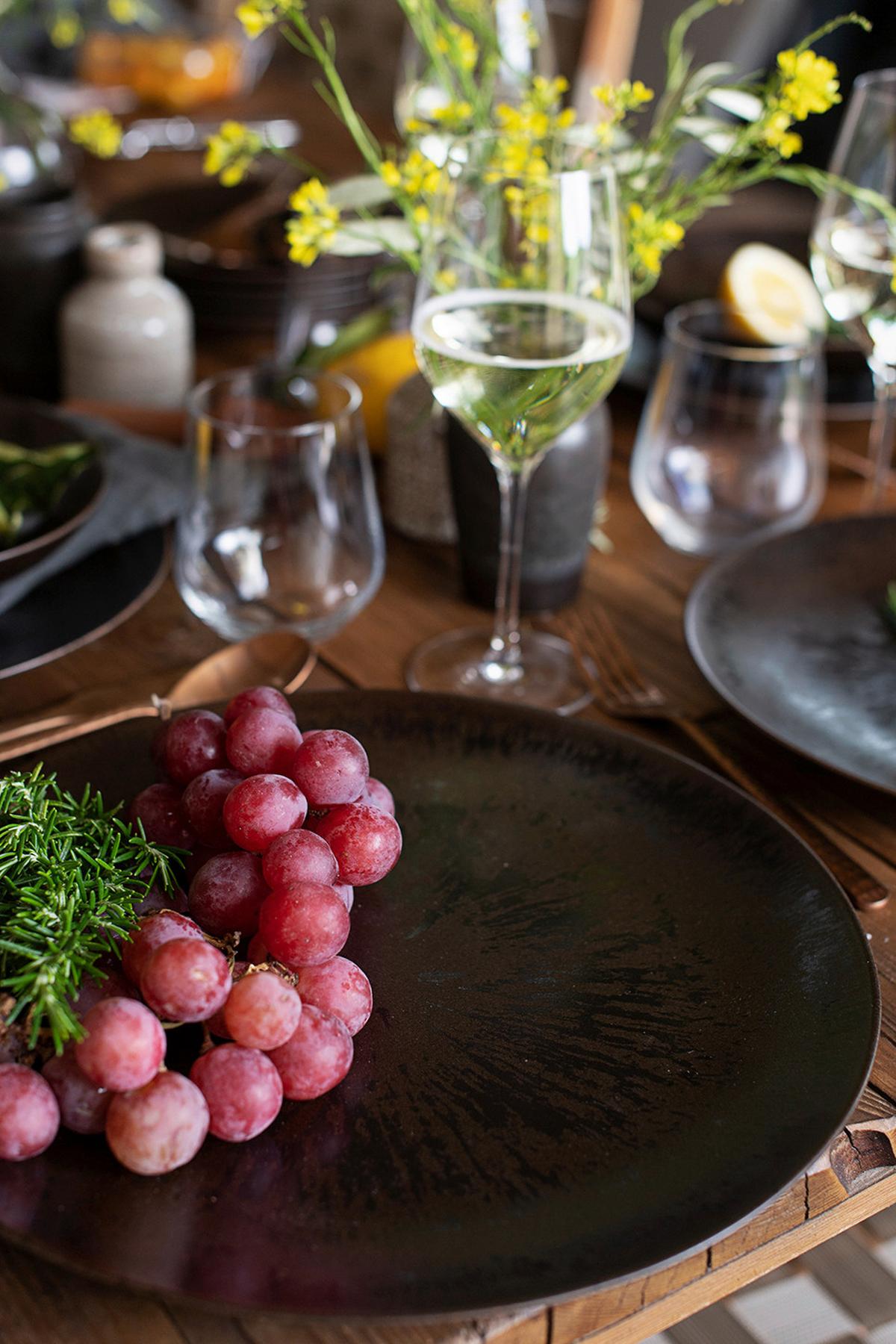 TAFELSERVICE METALLIC BRONZE - Dunkelbraun, Basics, Keramik - Mäser