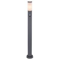 Außenleuchte Boston in Anthrazit max. 30 Watt - Anthrazit/Opal, Basics, Kunststoff/Metall (12,7/110cm) - Globo