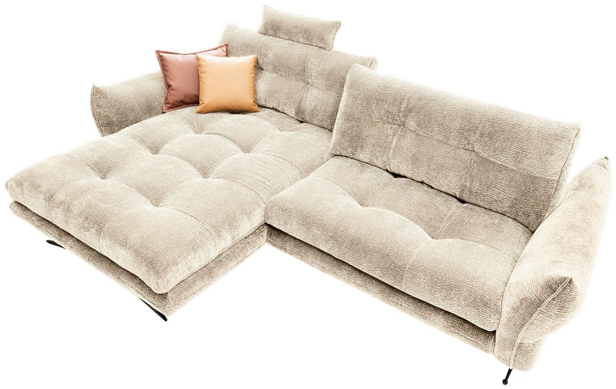 Coltar BAXTER - bej, Modern, textil (177/68-87/280cm) - Premium Living