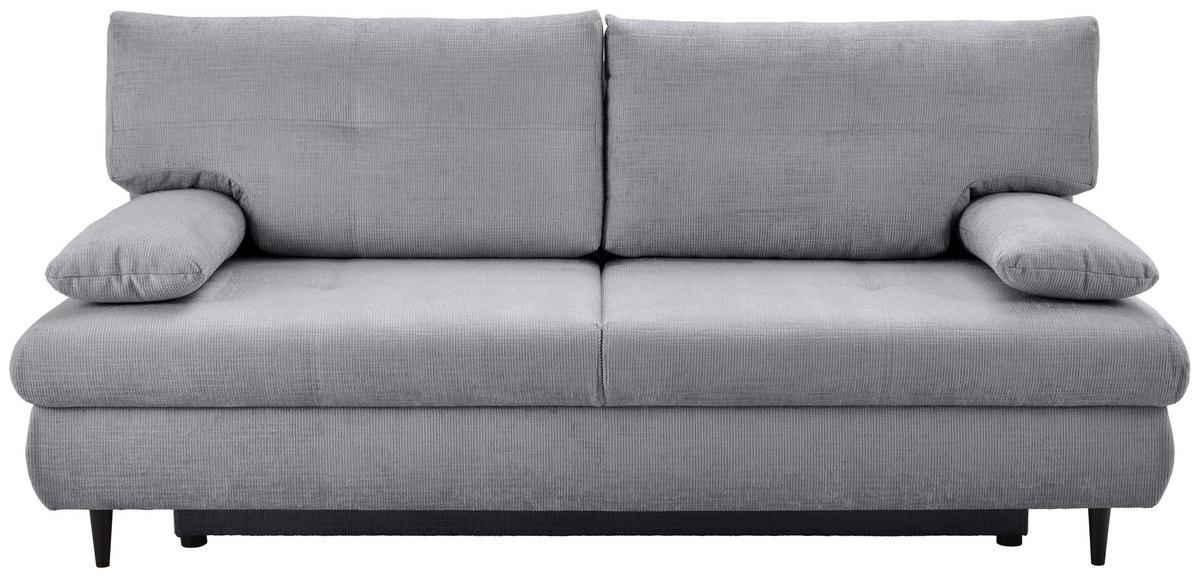Trosjed Na Razvlačenje Virgo - tamno siva/crna, Konvencionalno, tekstil/drvo (212/97/105cm) - Modern Living