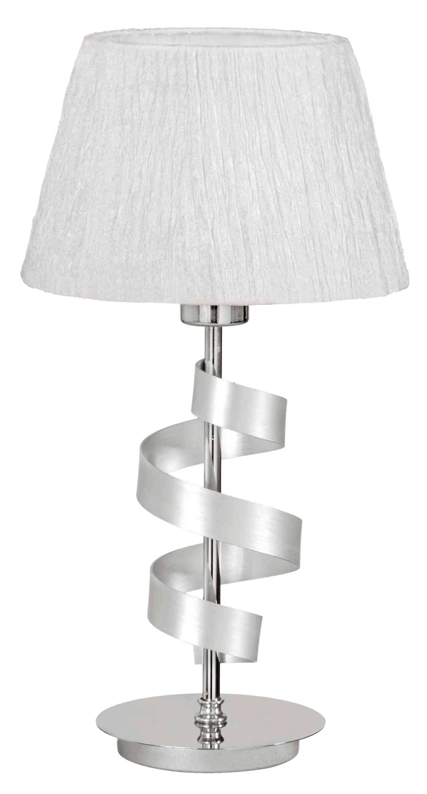 Stolna Svjetiljka Denis - boje kroma, Konvencionalno, metal/plastika (25/25/46cm)
