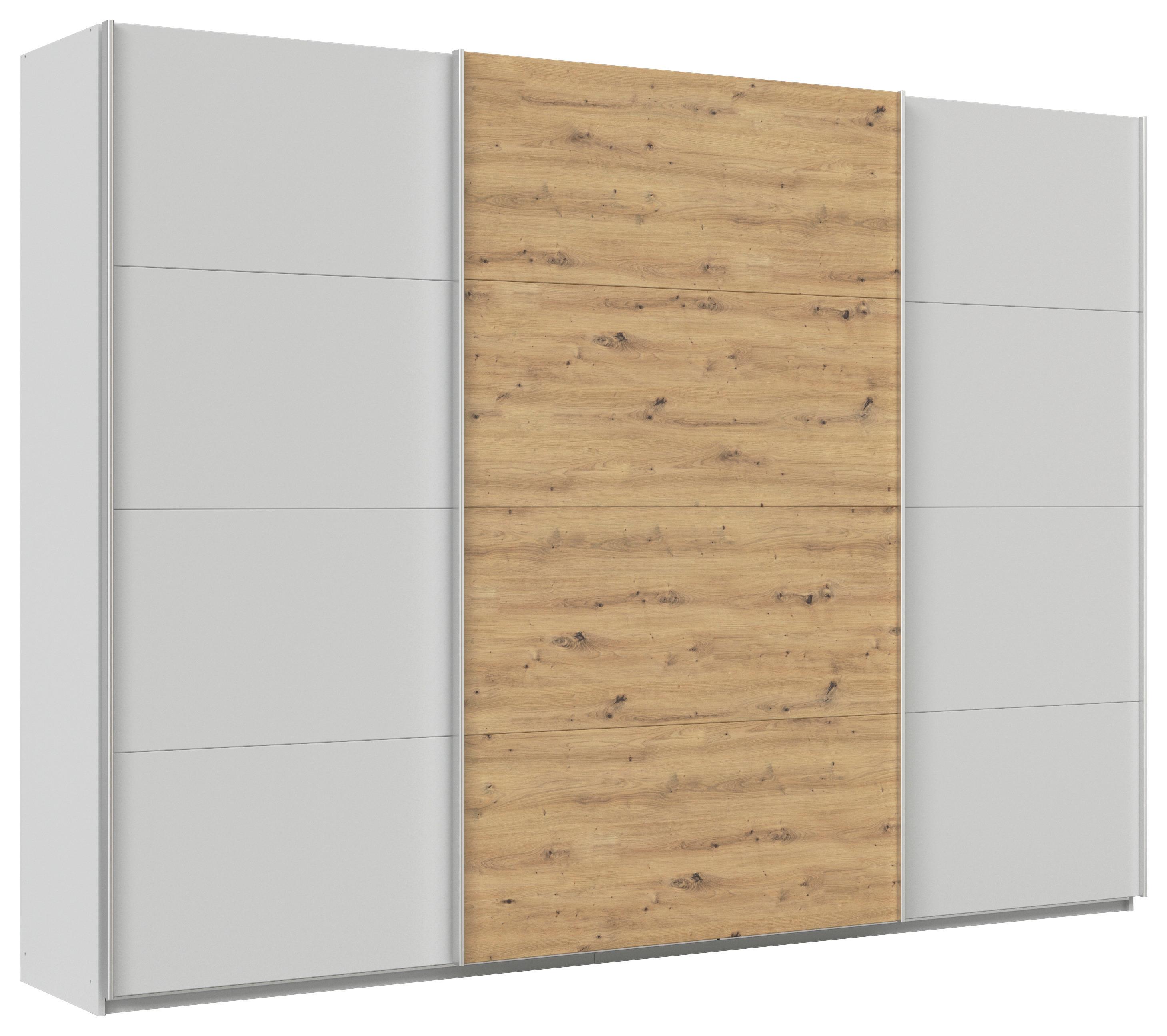 DULAP USI CULISANTE FELDKIRCH - gri deschis/stejar Artisan, Modern, material pe bază de lemn (315/229/62cm)