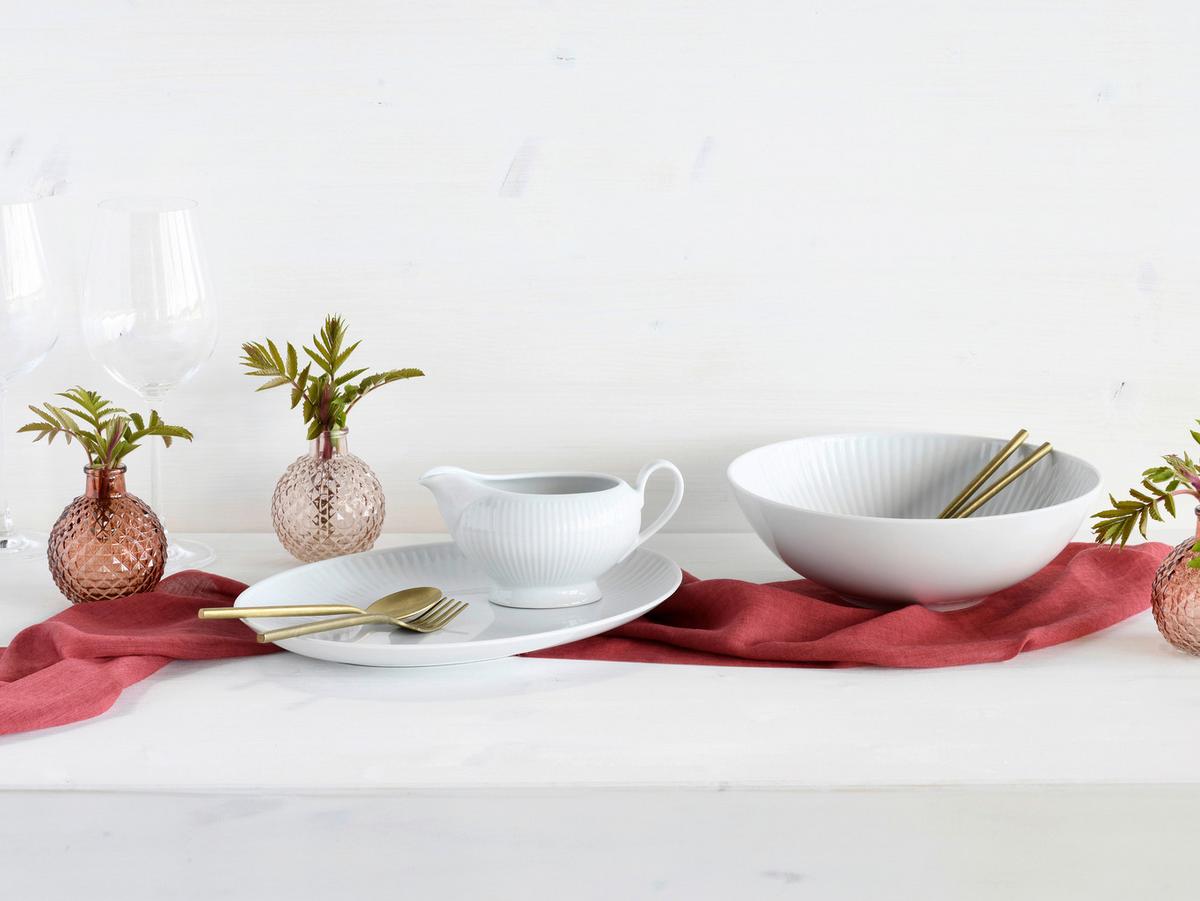 Servis Za Zajtrk Valencia, 3-Delni - bela, Design, keramika - Creatable