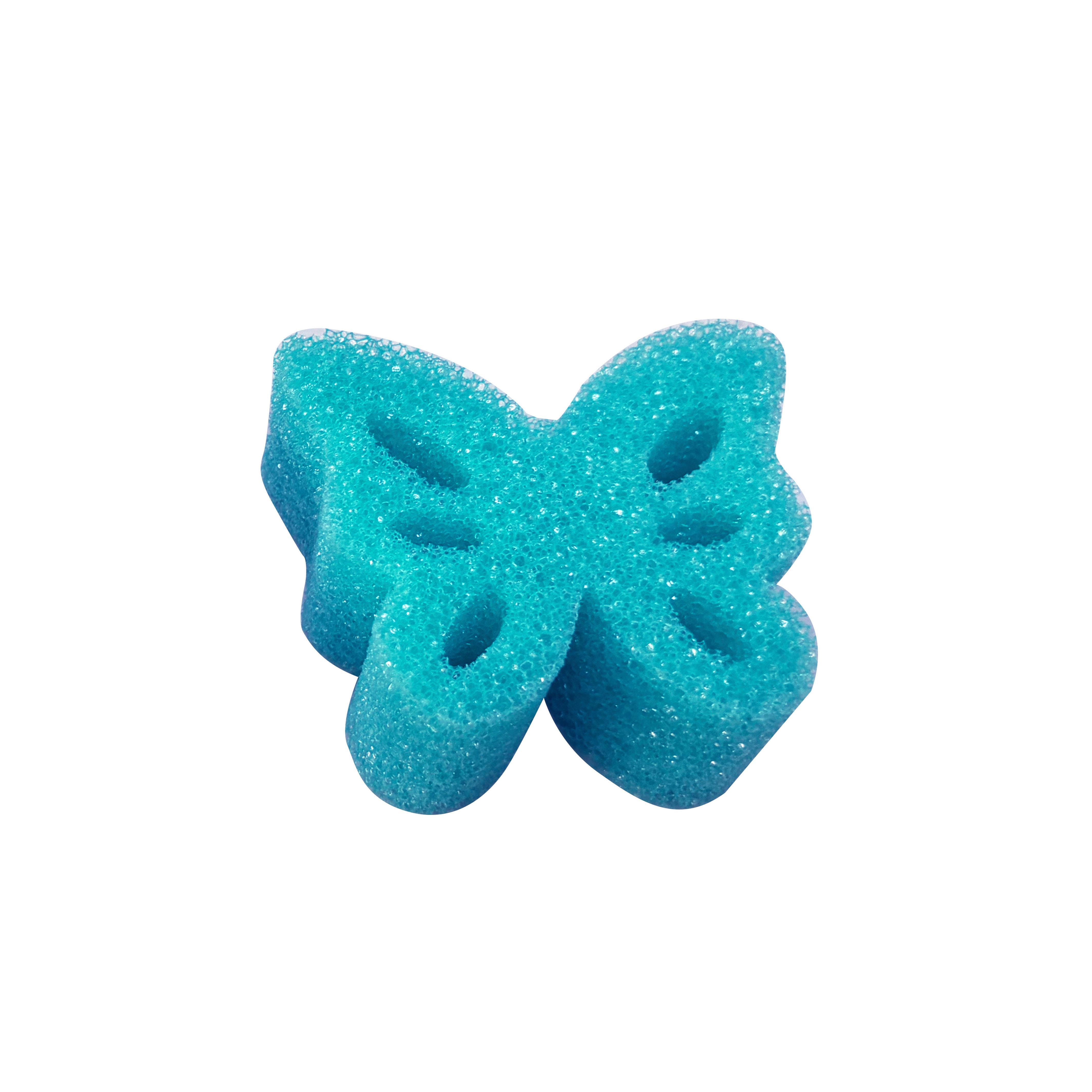 TVÄTTSVAMP ROSI - blå, Klassisk, plast (10/3cm) - Mömax