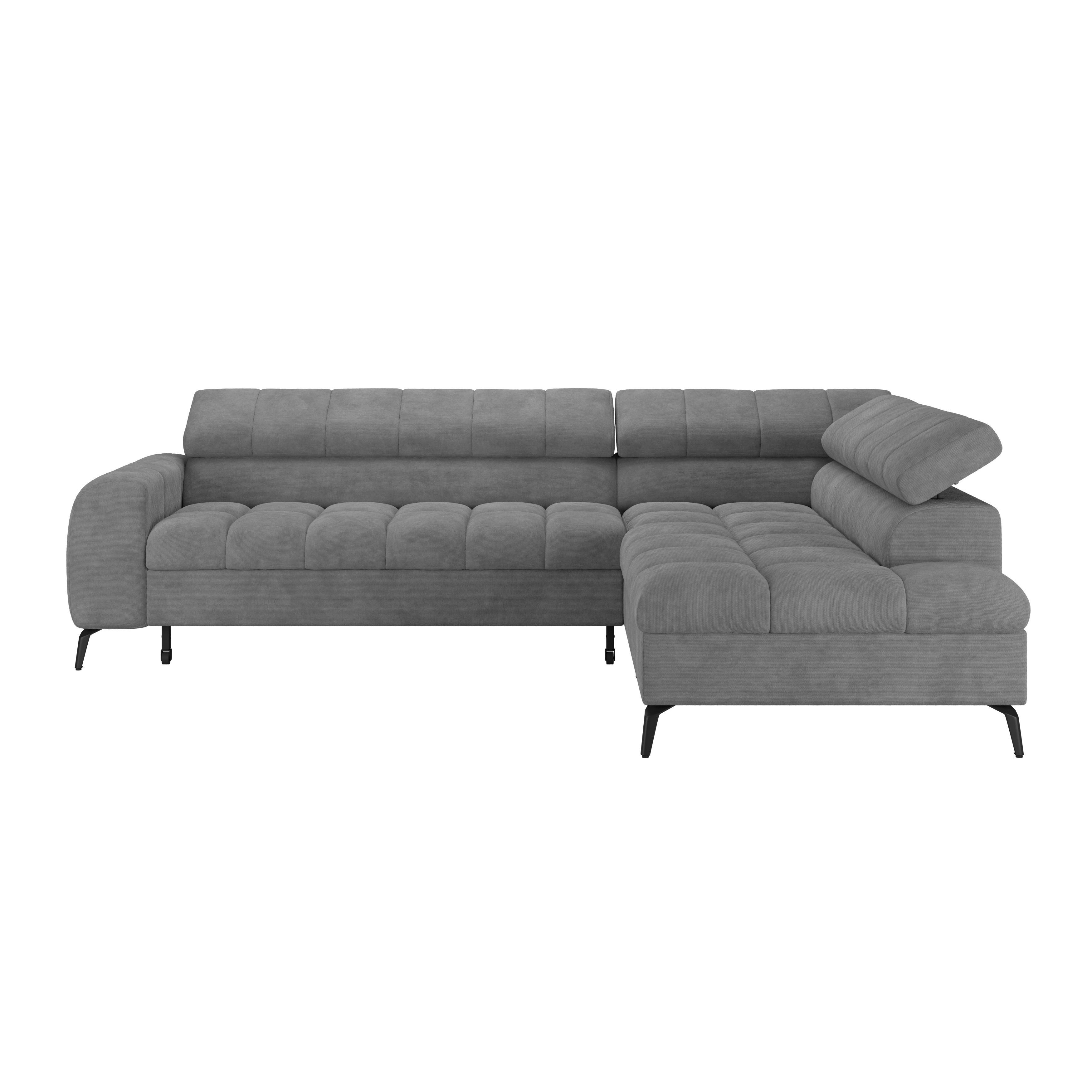 Coltar VOLF - gri-albăstrui/negru, Trend, plastic/textil (261/203cm) - Modern Living