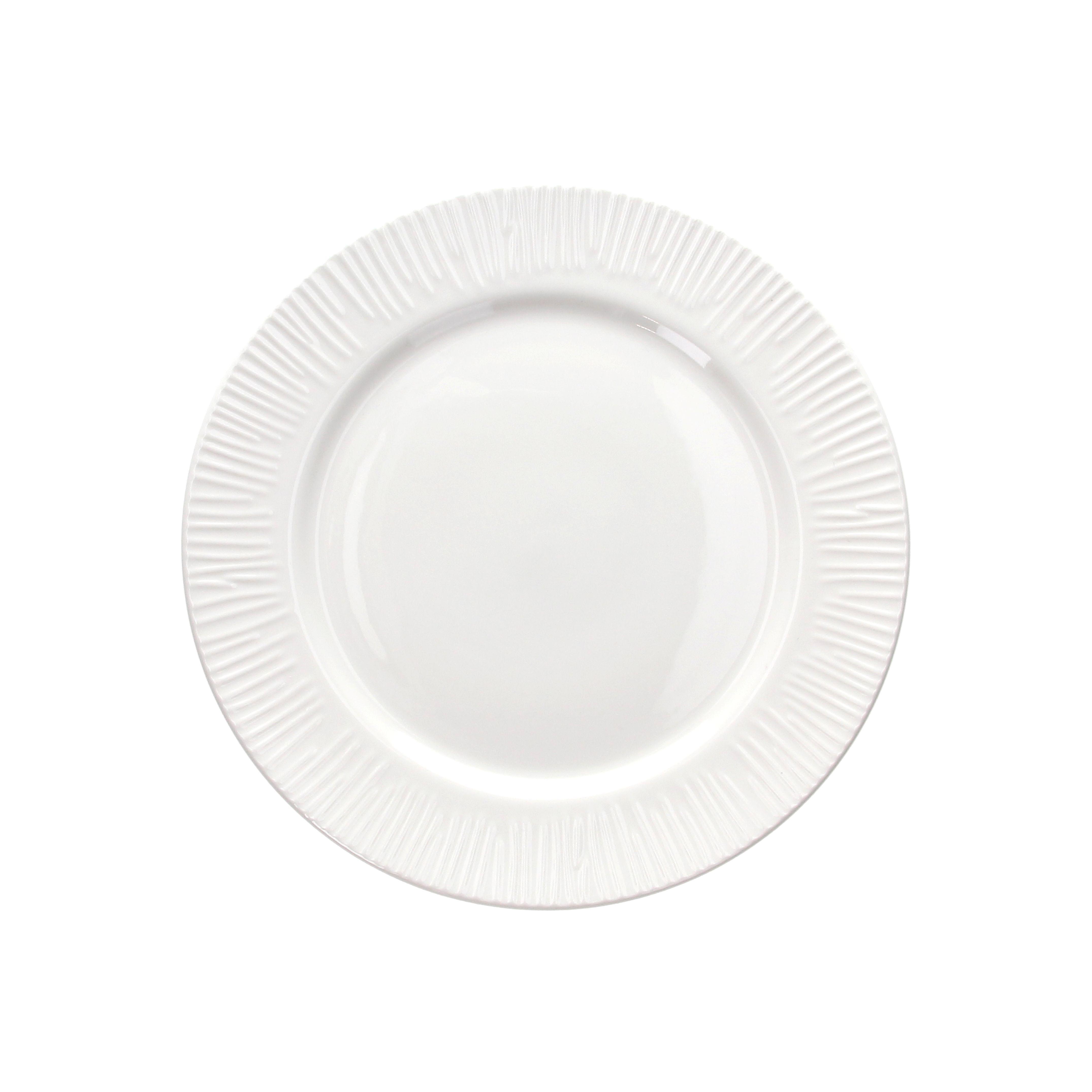 Tanjur Plitki Philo Bianco - bijela, Basics, keramika (28/25,5/9cm) - Tognana