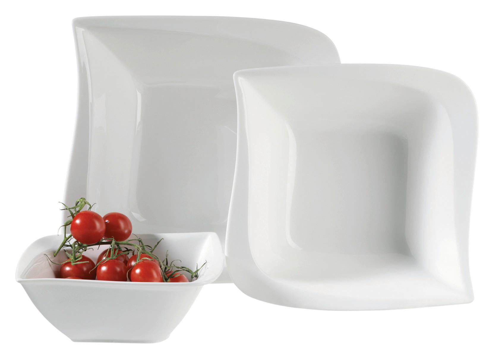 Schüsselset La Musica, 3-teilig - Weiß, Basics, Keramik - Mäser
