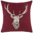 Zierkissen Witti ca. 45x45cm. - Rot, MODERN, Textil (45/45cm) - Mömax modern living