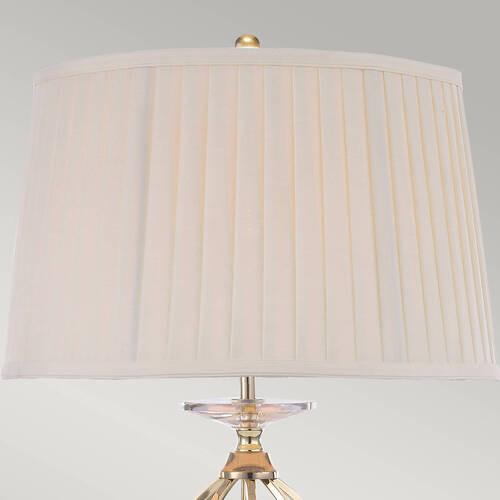 Stolna Svjetiljka Ag-Tl-Pol-Brass - boje mjeda, Konvencionalno, metal/tekstil (36/58cm) - Elstead Lighting