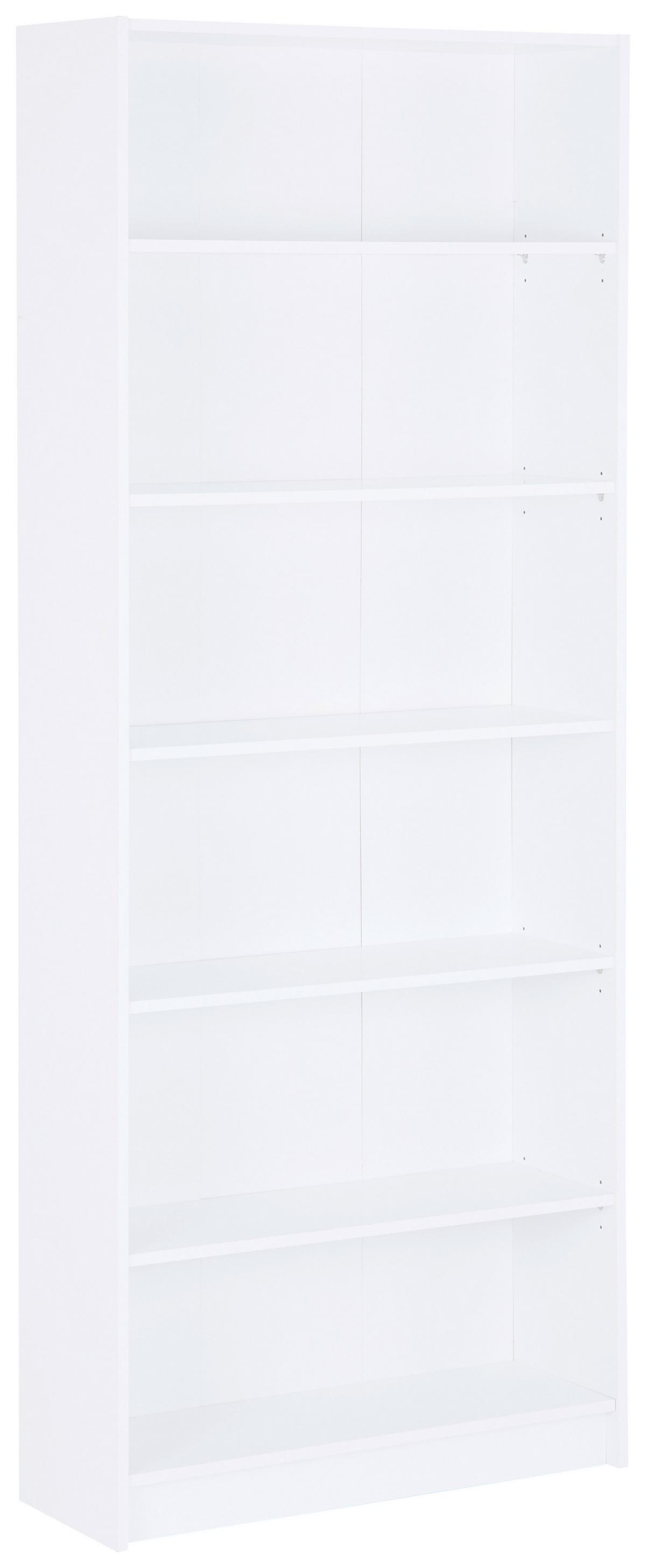 Polica Dali - bijela, Moderno, drvni materijal (80/202/28cm) - Modern Living