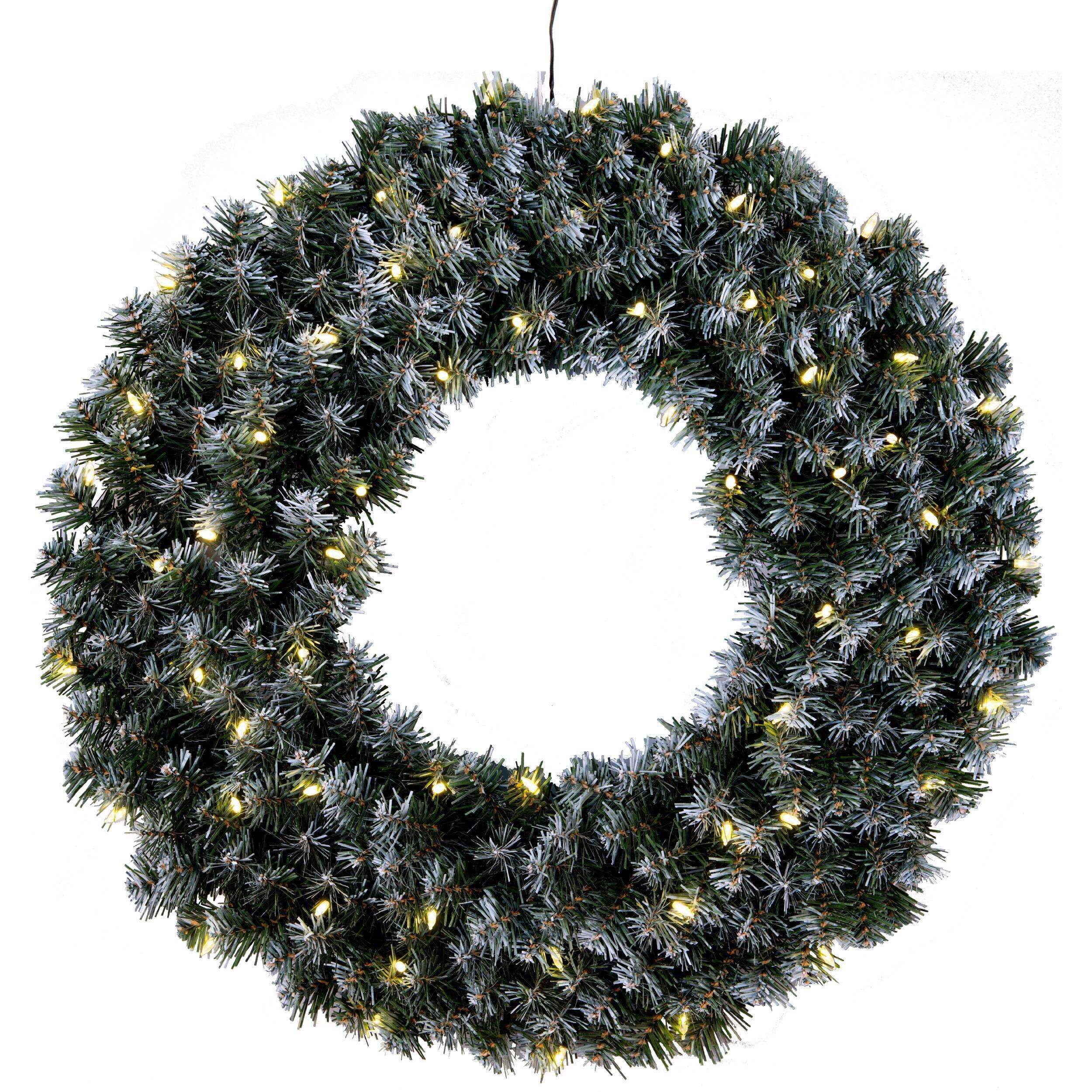 DEKORACJA ŚWIETLNA LED 410927 EDMONTON - zielony/biały, Basics, tworzywo sztuczne/metal (70cm) - Eglo