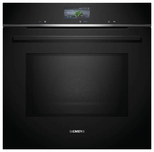 Einbaubackofen HM736GAB1 - Schwarz (59,4/59,5/54,8cm) - Siemens