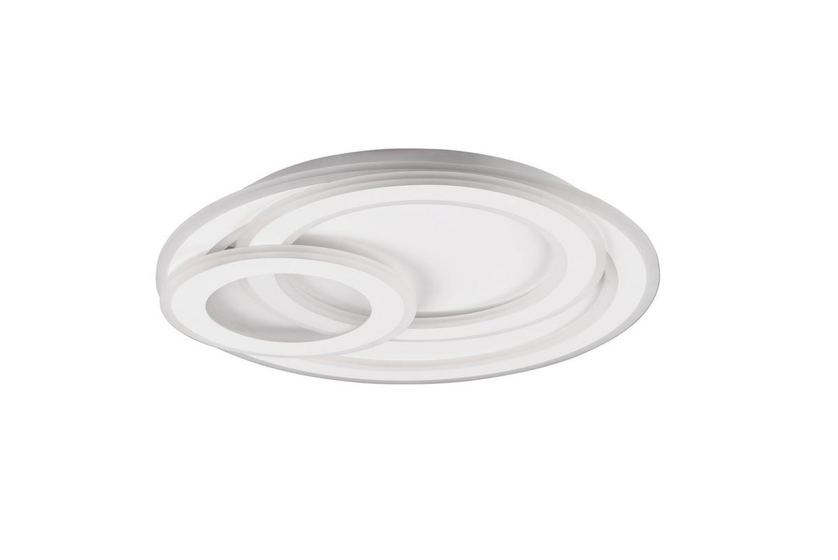 LED-Deckenleuchte Mita in Weiß max. 74 Watt - Weiß, Design, Metall (51/7cm) - Trio Leuchten