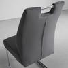 SVIKTSTOL LEA - kromfärg/grå, Modern, metall/textil (44/97/59cm) - Mömax