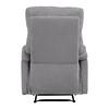 RELAXFÅTÖLJ JOHNSY - svart/antracit, Modern, metall/textil (75/106/91cm) - Mömax
