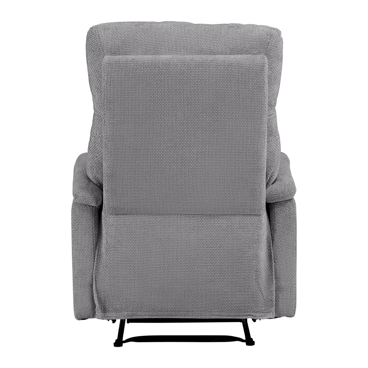 Relaxsessel Johnsy Anthrazit - Anthrazit/Schwarz, MODERN, Textil/Metall (75/106/91cm) - Mömax