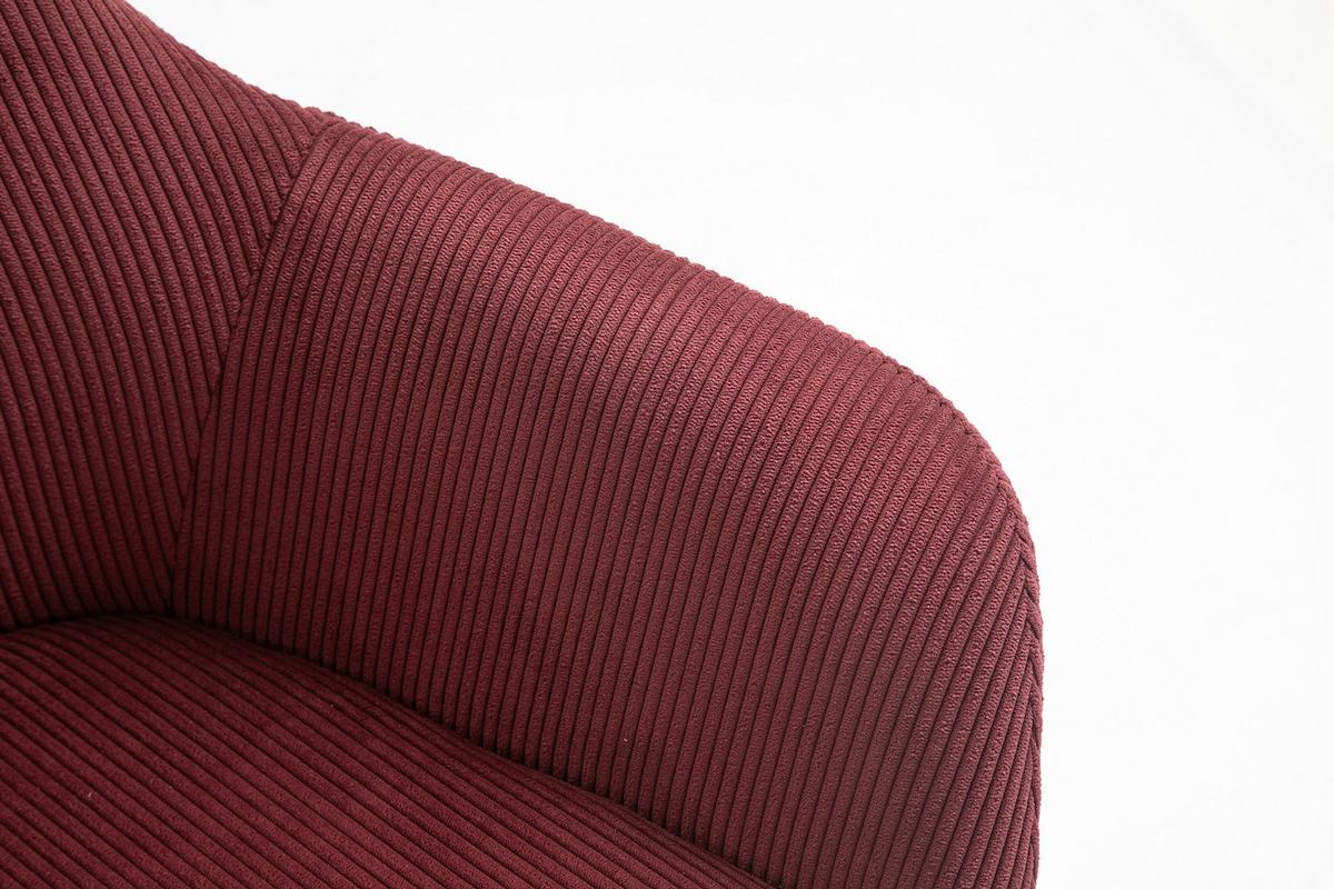 Set Naslanjačev Cord, Barva Gozdnih Sadežev, 2-Delni - črna/barve gozdnih sadežev, Moderno, kovina/tekstil (64/86/59cm) - Livetastic