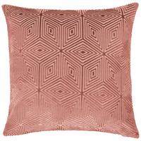 Kissenhülle Rania Dunkelrosa - Dunkelrosa, Textil (40/40cm)