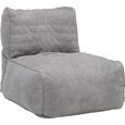Sitzsack Grau - Grau, Textil (120/90/90cm) - Modern Living Sitzsack Grau - Grau, Textil (120/90/90cm) - Modern Living