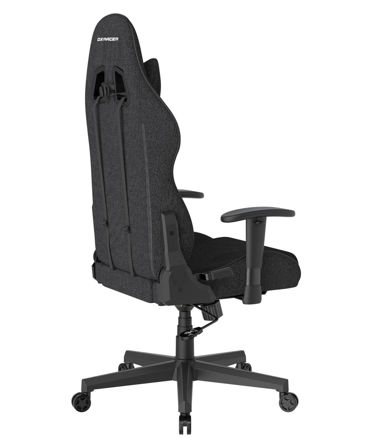 Gamingstuhl Prince Schwarz - Schwarz/Weiß, KONVENTIONELL, Kunststoff/Textil (70/132/70cm) - Dxracer