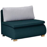 FOTEL Z FUNKCJĄ SPANIA KENY - turkusowy, Konventionell, tworzywo sztuczne/tkanina (100/80/100-193cm) - Mömax