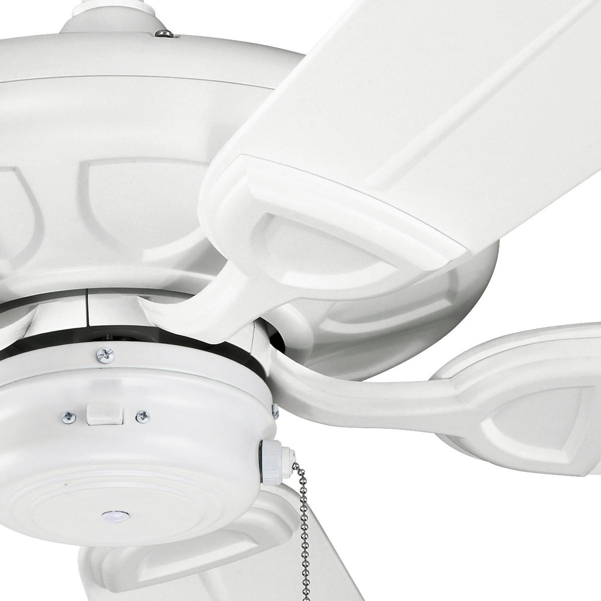 Stropni Ventilator Kevlar - bijela, Basics, metal/plastika (107/35cm)