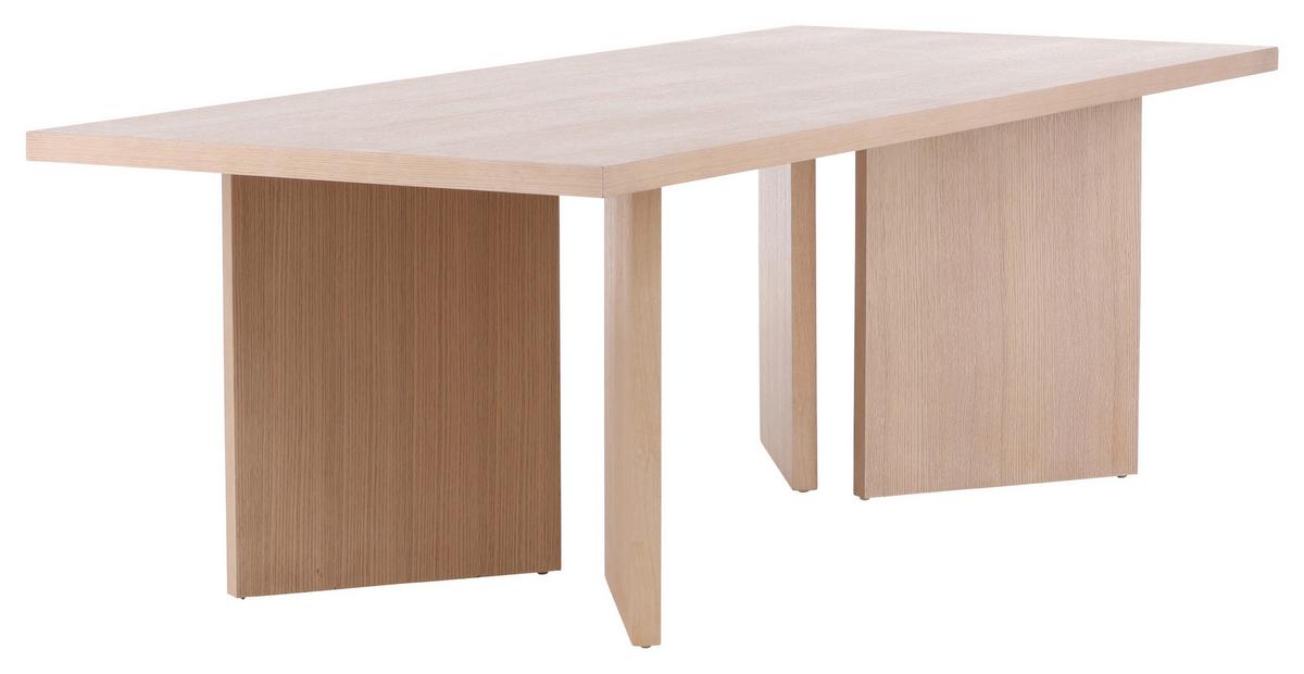 Esstisch Bassholmen ca. 240x100x74 cm Beige - Beige, Design, Holz/Holzwerkstoff (240/100/74cm) - Livetastic