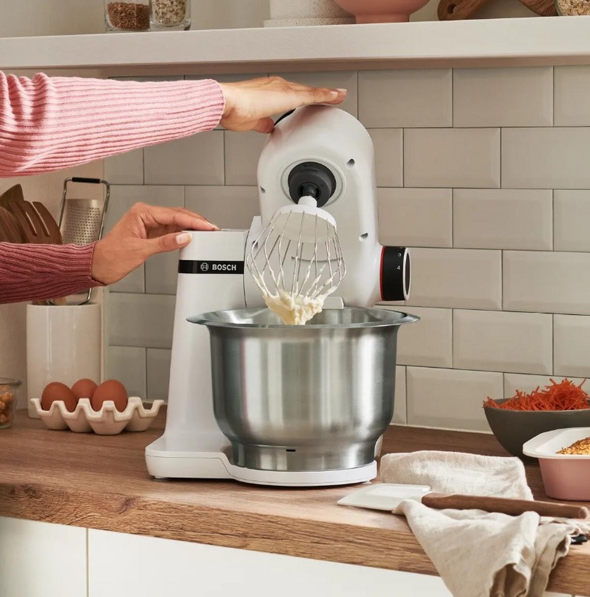 Konyhai Robotgép Bosch Mums2ew00 - ezüst/fekete, műanyag/fém (26,6/26,6/27,7cm) - Bosch