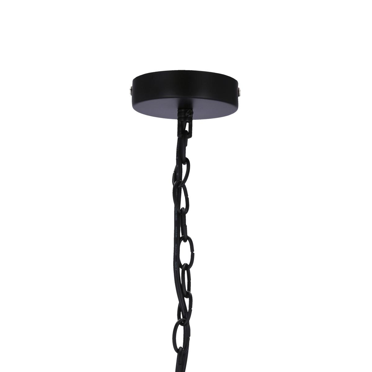 Svjetiljka Viseća 33-09371 Sparta - crna, Design, metal (36/36/105cm)
