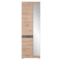 Garderobenschrank in Eichefarben - Eichefarben, Modern (65/200/38cm) - Mömax