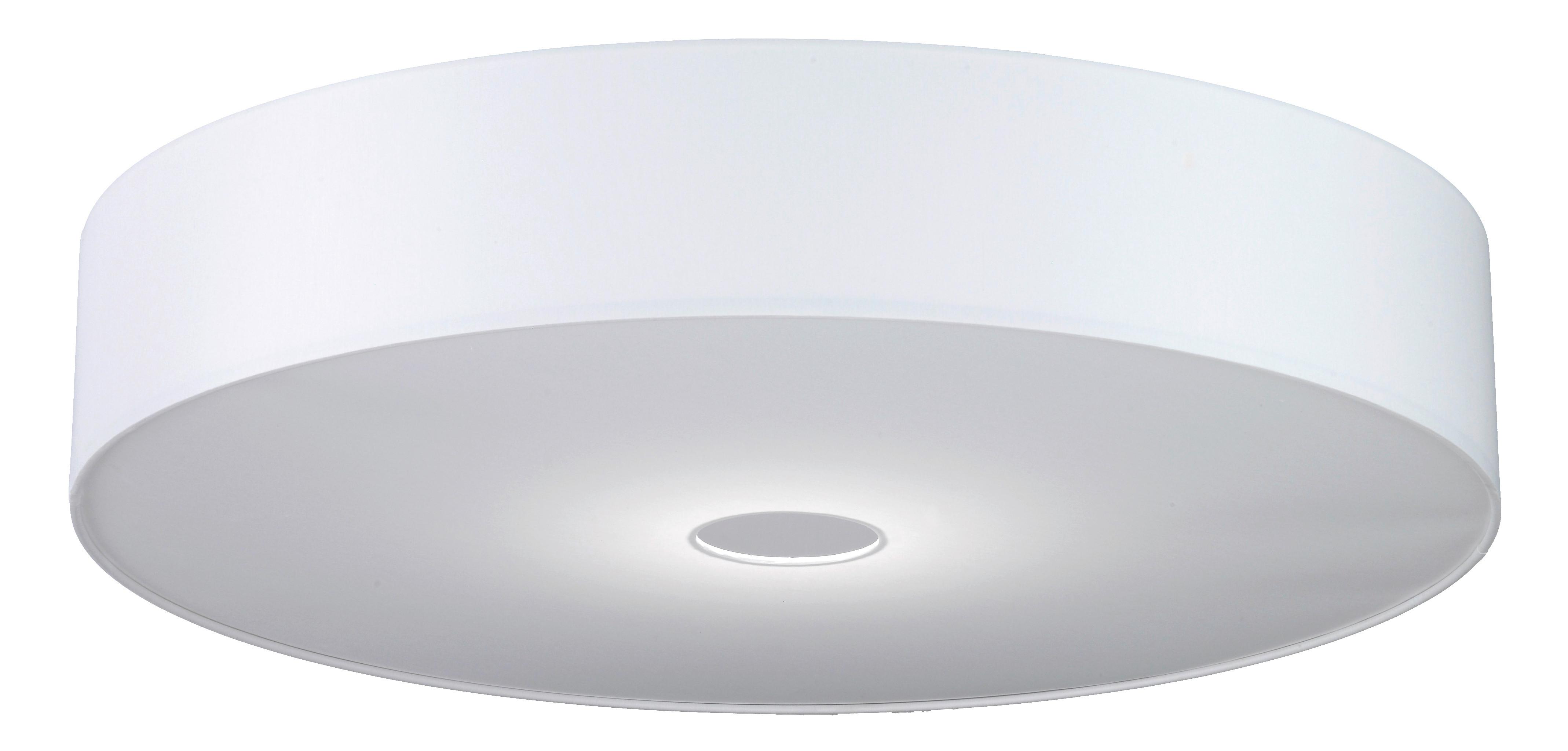 LED-DECKENLEUCHTE 9829.01.01.1600 - Weiss, Basics, Kunststoff/Metall (60/7cm) - Globo