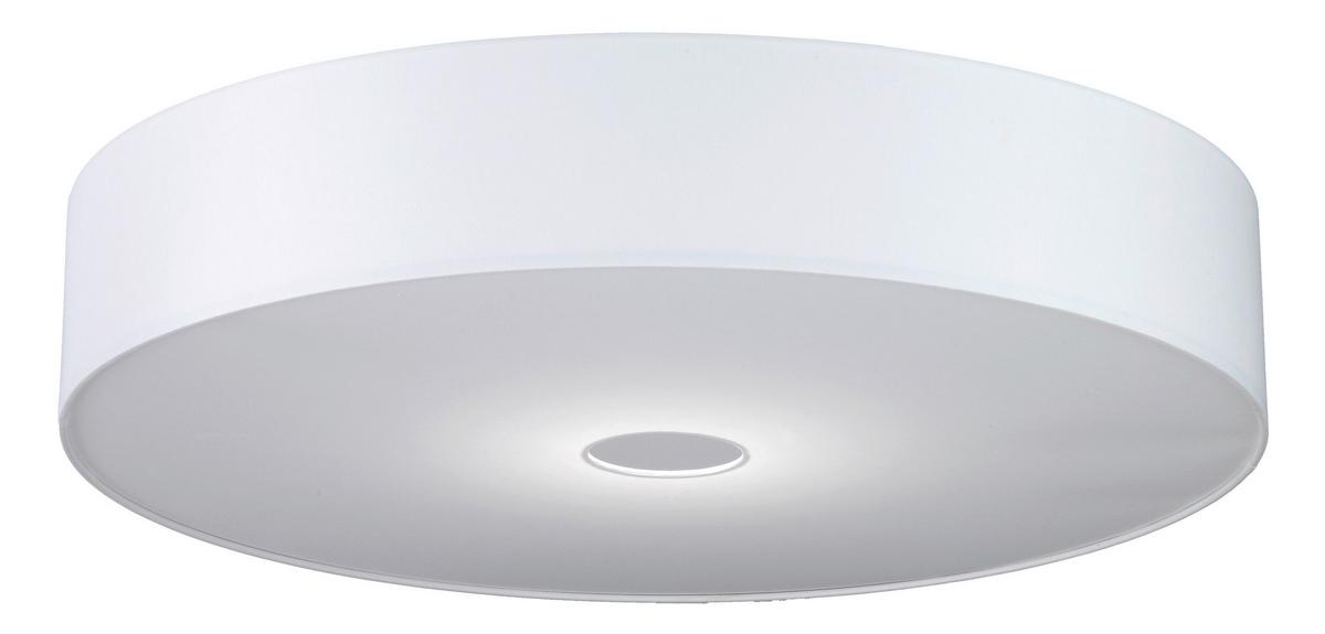 LED-DECKENLEUCHTE 9829.01.01.1600 - Weiss, Basics, Kunststoff/Metall (60/7cm) - Globo