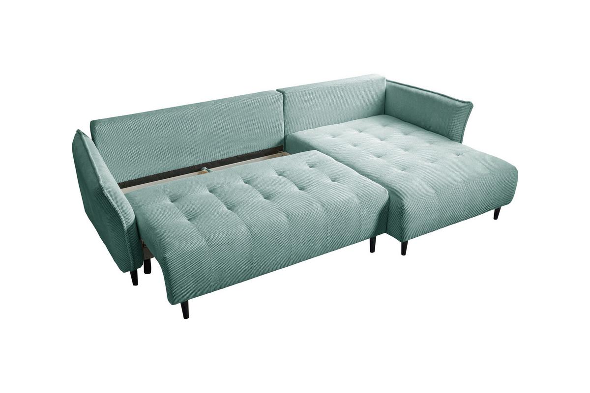Coltar MONTE CARLO - verde mentă, Trend, textil (290/160cm) - Modern Living