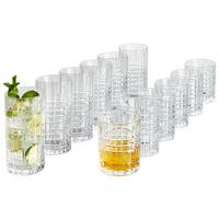 KOMPLET SZKŁA STOŁOWEGO 101754 - przejrzysty, Lifestyle, szkło (28,2/23,9/34,4cm) - Nachtmann