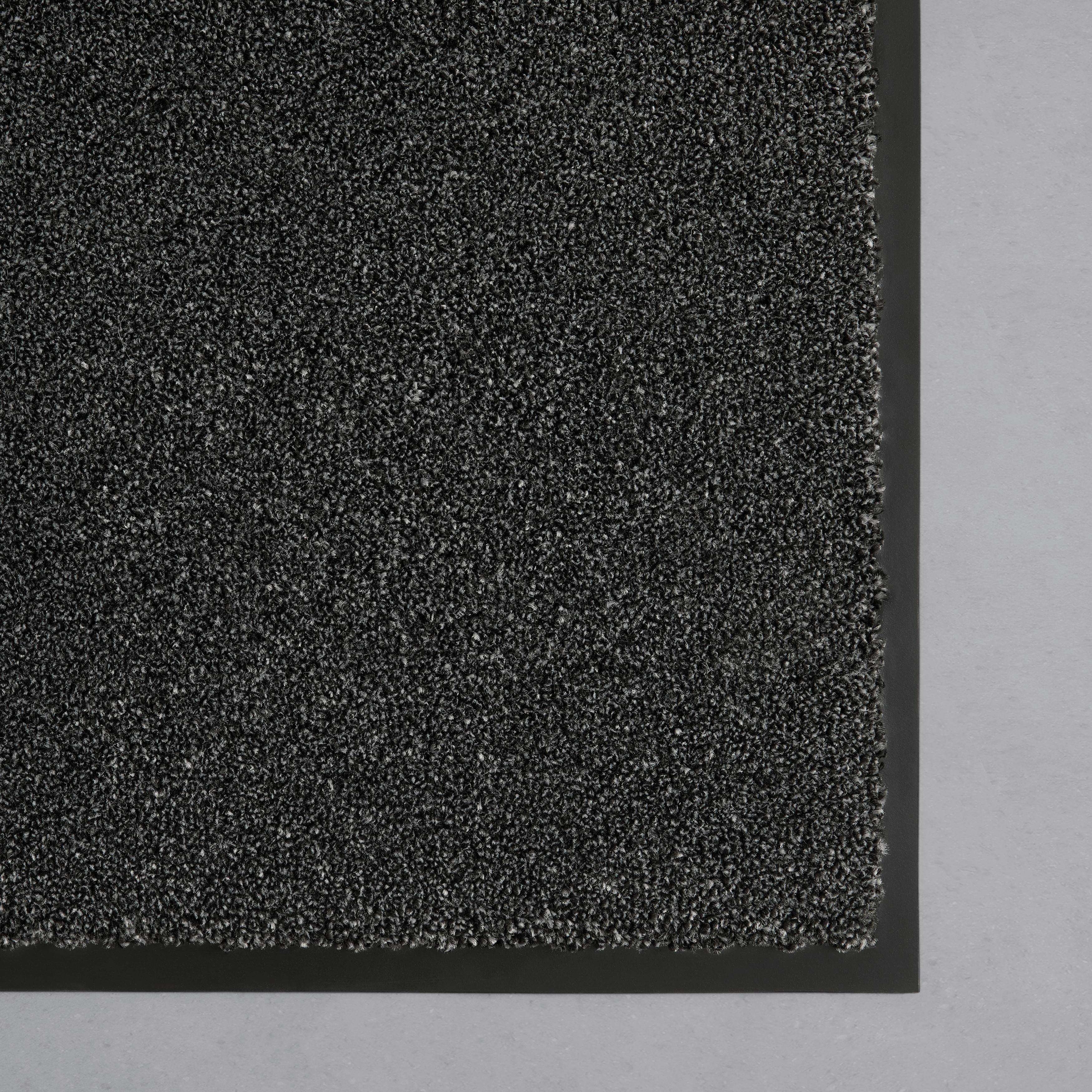 DÖRRMATTA EDEN - antracit, Modern, plast (60/80cm) - Modern Living