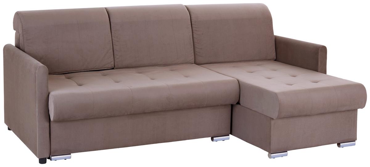 Canapea modulară MERCURY - argintiu/bej, Modern, plastic/textil (220/93/149cm) - Ondega