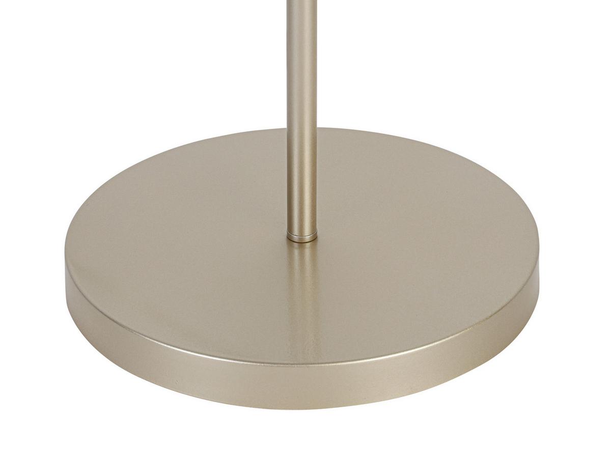 Stehleuchte Stab Bernsteinfarben max. 40 Watt - Champagner/Transparent, MODERN, Glas/Kunststoff (25l)