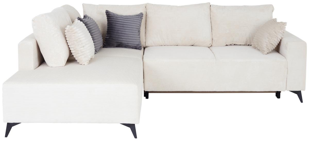 Canapea modulara VIKTOR - crem, Modern, textil (212/270cm) - Modern Living