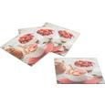Schneidebrett Lenny 4er-set aus Glas - Glas (22/22/0,4cm) - MÖMAX modern living