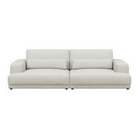 Mega canapea SAVONA - crem, Trend, textil (260/77/111cm) - Luca Bessoni