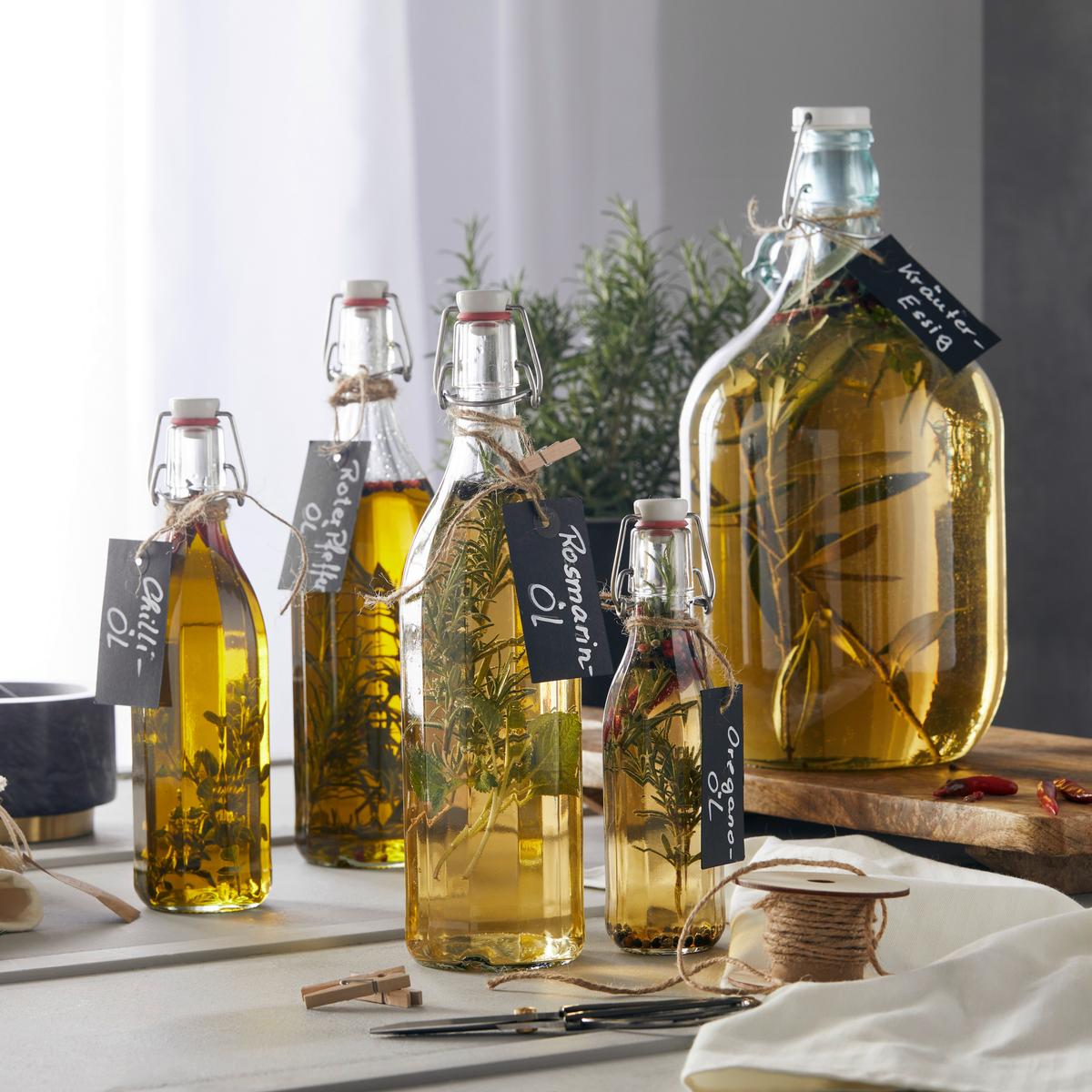 Csatos Üveg Basic - átlátszó, Konventionell, Üveg (6,5/20/6,5cm)