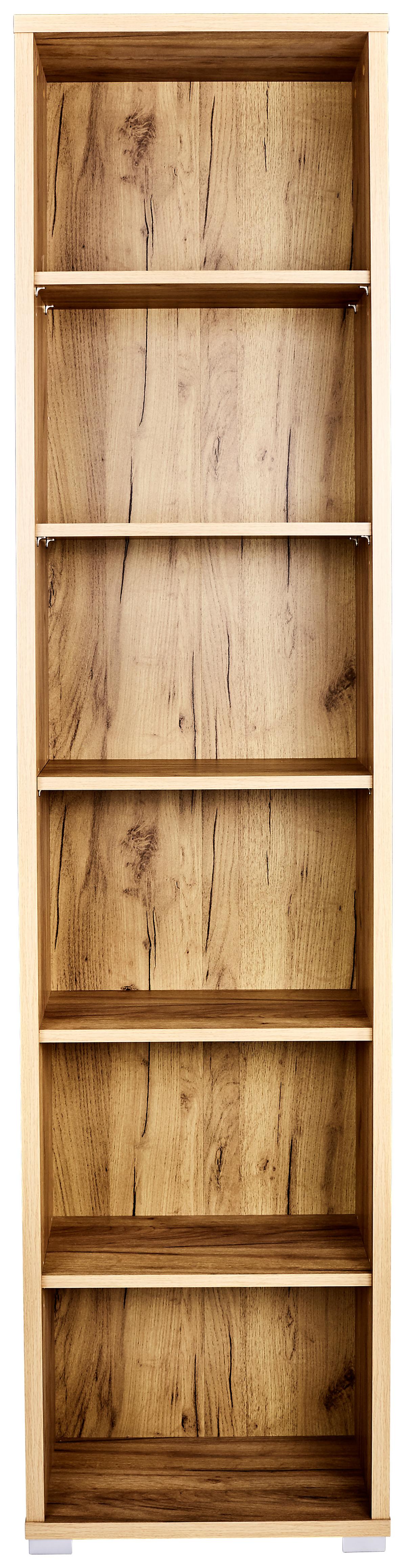 Raft pentru documente Profi - culoare lemn stejar, Modern, material pe bază de lemn (50/220/35cm) - Modern Living