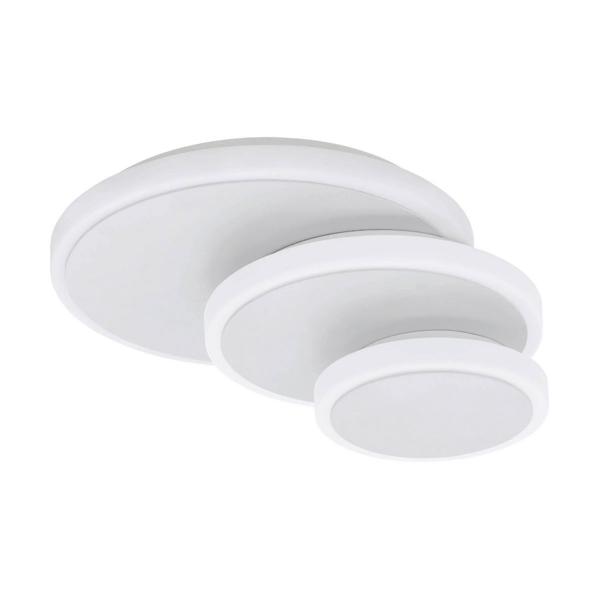 Deckenleuchte 98676* Elgvero - Weiss, Basics, Kunststoff/Metall (25/10cm) - Eglo