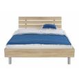Futonska Postelja Belia - aluminij, kovina/les (140/200cm) - Mömax modern living