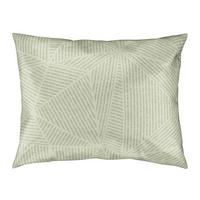 Prevleka Blazine Alex Design - svetlo zelena, Moderno, tekstil (40/60cm) - Premium Living