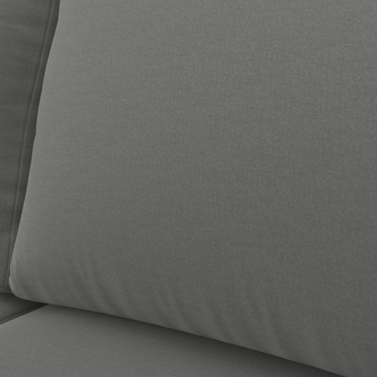 Loungegarnitur Amaia Grau, Outdoorgewebe - Dunkelgrau/Grau, Modern, Holz/Textil (323/80/70cm) - Bessagi Garden