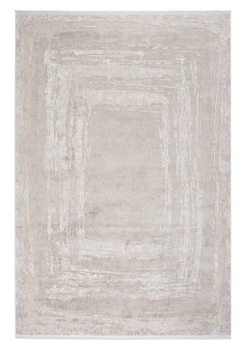 Handwebteppich Bernado 1 in Grau ca. 120x170cm - Grau, Romantik / Landhaus, Textil (120/170cm) - Premium Living