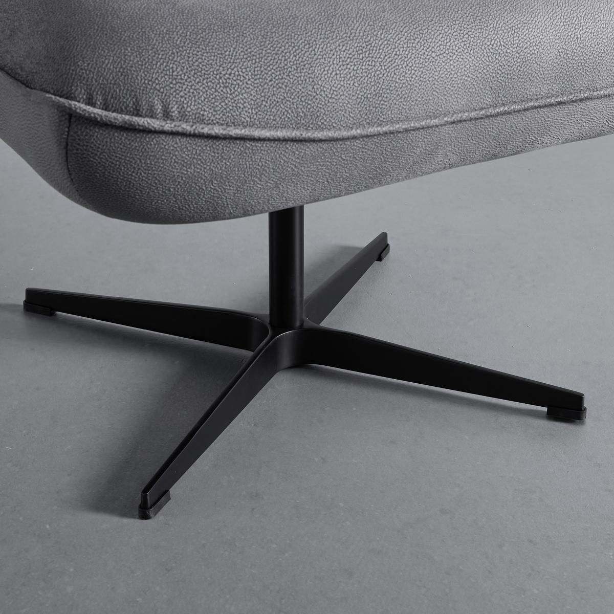 Scaun de relaxare SELENA - gri, Modern, lemn/metal (73/87/79cm) - Bessagi Home